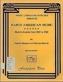 Early American music Music in America from 1620 to 1920