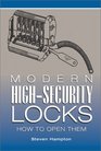 Modern HighSecurity Locks  How To Open Them
