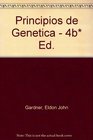 Principios de genetica/ Principles of Genetics