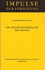 Die Geschichtstheologie des Orosius