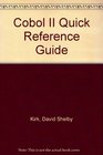 Cobol II Quick Reference Guide