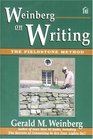 Weinberg on Writing The Fieldstone Method