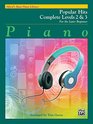 Alfred's Basic Piano Library Popular Hits Complete Bk 2  3 For the Later Beginner