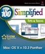 Mac OS X v 103 Panther Top 100 Simplified Tips  Tricks