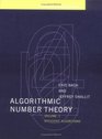 Algorithmic Number Theory Vol 1 Efficient Algorithms