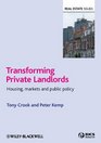 Transforming Private Landlords housing markets and public policy