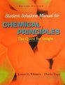 Student's Solutions Manual for Chemical Principles Second Edition