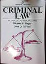 Criminal Law Examples and Explanations