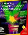 Developing Powerbuilder 3 Applications/Book and Disk