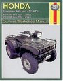Haynes Repair Manual Honda Foreman 400/450 ATVs 19952002