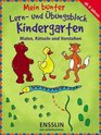 Mein bunter Lern und bungsblock Kindergarten  Malen Rtseln und Verstehen