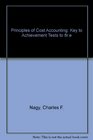 Principles of Cost Accounting Key to Achievement Tests to 8re