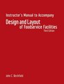 Design and Layout of Foodservice Facilities Instructor's Manual