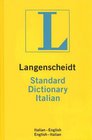 Langenscheidt Standard Italian Dictionary ItalianEnglish EnglishItalian