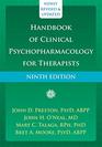 Handbook of Clinical Psychopharmacology for Therapists