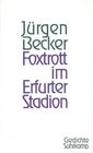 Foxtrott im Erfurter Stadion Gedichte