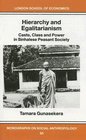 Hierarchy and Egalitarianism  Castle Class and Power in Sinhalese Peasant Society