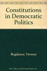 Constitutions in Democratic Politics