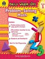 Daily WarmUps Problem Solving Math Grade 1