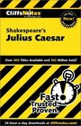 Cliffs Notes Shakespeare's Julius Caesar