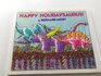 Happy holidaysaurus