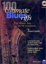 100 Ultimate Blues Riffs for Bb  Saxophone Book/audio CD