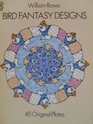 Bird Fantasy Designs 45 Original Plates