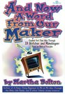 And Now a Word from Our Maker ChannelSurf Your Way Through 28 Sketches and Monologues Based on Biblical Principles