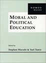 Moral and Political Education NOMOS XLIII