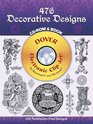 476 Decorative Designs CDROM and Book