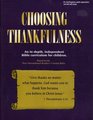 Choosing Thankfulness