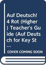 Auf Deutsch 4 Rot  Teacher's Guide