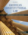 American Constitutional Law Volume II Civil Rights and Liberties