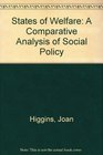 States of Welfare A Comparative Analysis of Social Policy