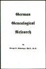 German Genealogical Research