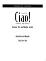 Audioscript  for Ciao 6th