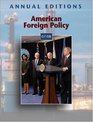 Annual Editions American Foreign Policy 07/08