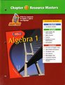 Algebra 1 Chapter 11 Resource Masters