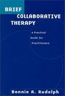 Brief Collaborative Therapy  A Practical Guide for Practitioners