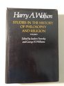 Studies in the History of Philosophy and Religion Volume 1