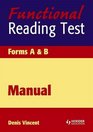 Functional Reading Test Manual