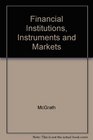 Financial Institutions Instruments and Markets