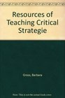 Critical Strategies For Academic Thinking and Writing