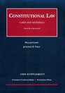 1999 Supplement Constitutional Law  Cases and Materials