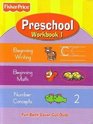 FisherPrice Preschool Workbook 1