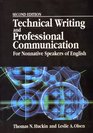 Technical Writing and Professional Communication for NonNative Speakers
