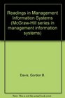 Readings in Management Information Systems