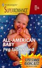 All-American Baby (Hope Springs, Bk 3) (Harlequin Superromance, No 845)