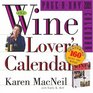 The Wine Lover's PageADay Calendar 2009