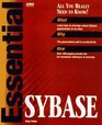 Essential Sybase
